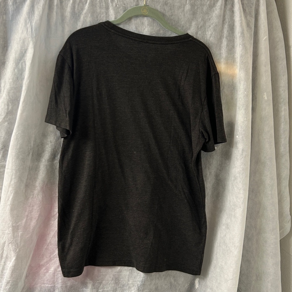 American eagle Heritage Brown Short Sleeve Crew Neck Tee - Picture 3 of 3